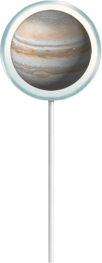 Jupiter lollipop