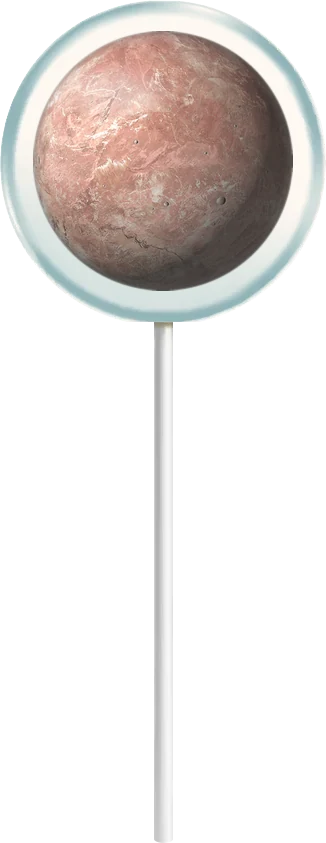 Makemake lollipop