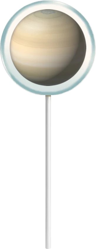 Saturn lollipop