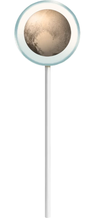 Moon lollipop